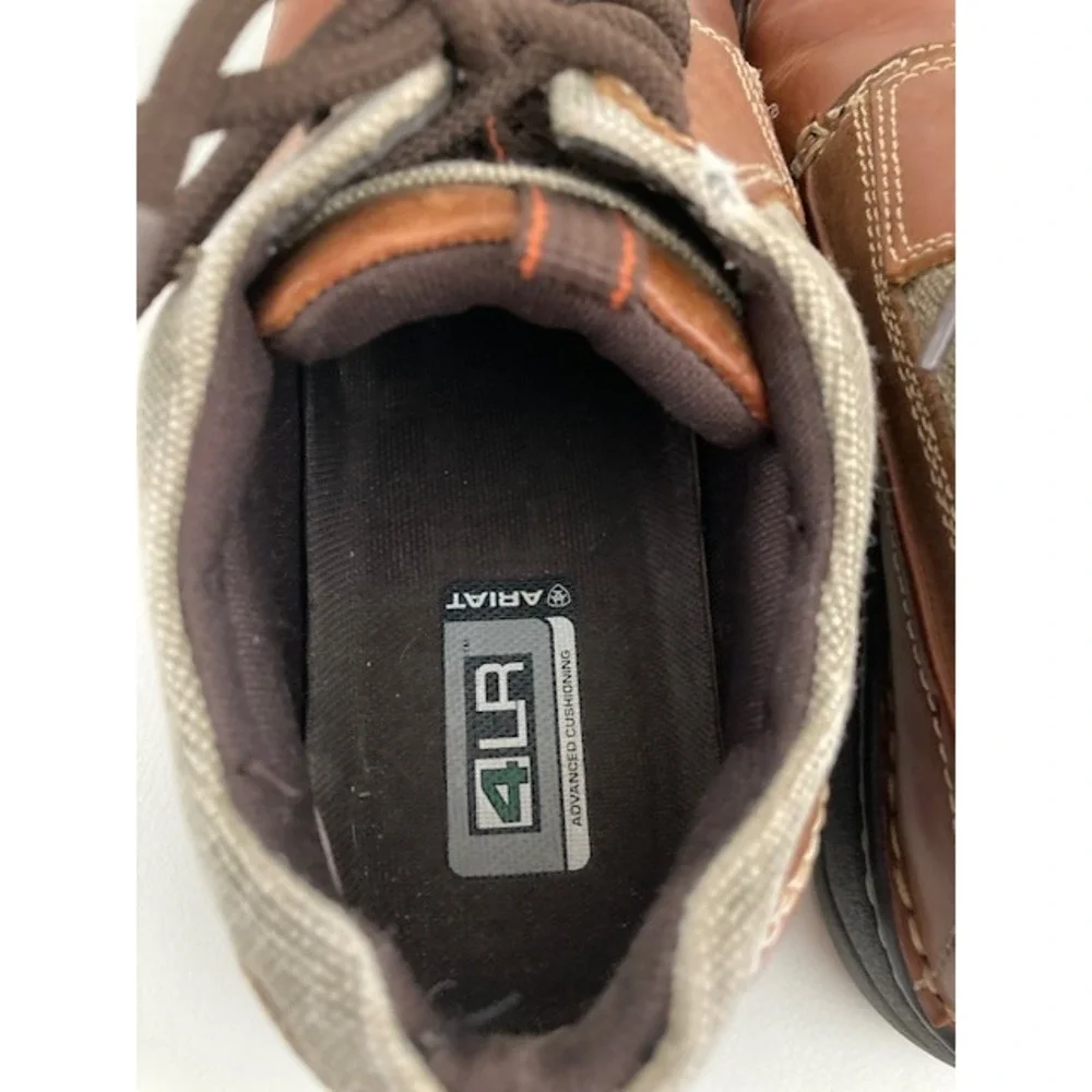 Ariat Linden 4LR Brown Leather Lace Up Womens Shoes 7.5 Discontinued Style